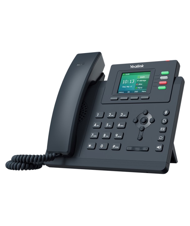 Yealink T33P - Terminal con 4 cuentas SIP PoE