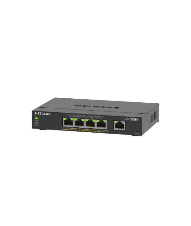 ProSafe Switch Gb 5 puertos 4 x PoE+ (63W)