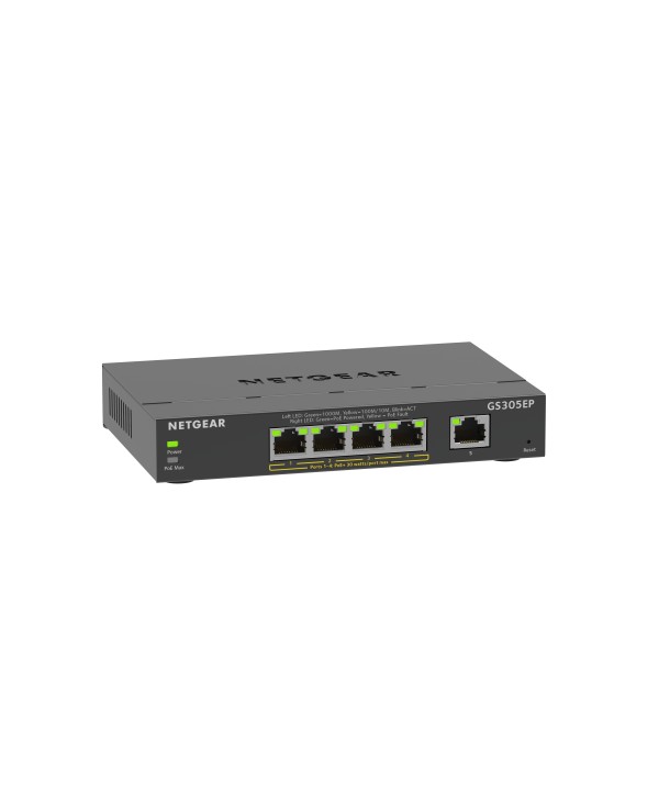 ProSafe Switch Gb 5 puertos 4 x PoE+ (63W)