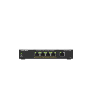 NETGEAR GS305EPP-100PES - ProSafe Gigabit Ethernet Switch 5 puertos 4 x PoE+ (120W)  (Sobremesa)