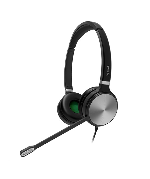 Auriculares biaurales con cable conexión RJ