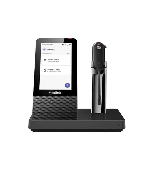 Yealink WH67 Teams - Auricular convertible DECT, base avanzada - TEAMS