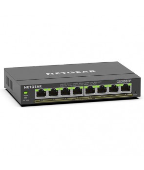 Netgear GS308EP-100PES Switch 8 Ports Gigabit, 4 x PoE+ (W)