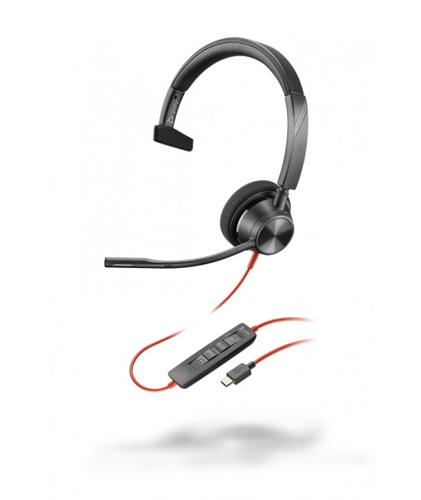 Poly 214011-01 Blackwire 3310, BW3310-M USB-C