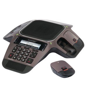 Alcatel ATL1412833 - Conference  IP1850 CE Audioconferencia SIP, 4 micrófonos DECT desmontables y dos micrófonos en la base