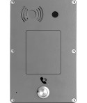 Ciser System C006 - Intercomunicador Panphone Analógico Serie C de Superficie 1 botón Gris
