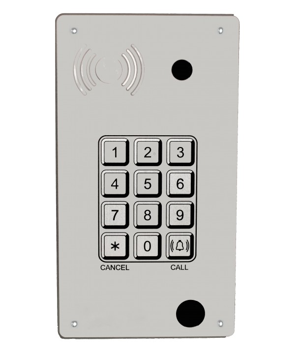 Intercom. Analógico Empotrar Teclado 