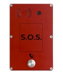 Ciser System C511-E-R - Intercomunicador Panphone IP-SIP Serie C de Superficie 1 botón Rojo 2xEthernet Cámara