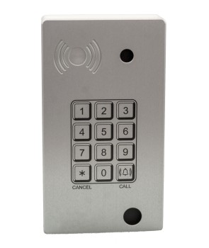 Ciser System 4521 - Intercomunicador Panphone IP-SIP Serie 4 de Superficie Teclado con Lector de Tarjeta
