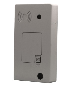 Ciser System 4513 - Intercomunicador Panphone IP-SIP Serie 4 de Superficie 1 botón con Lector de Tarjeta y Cámara Color