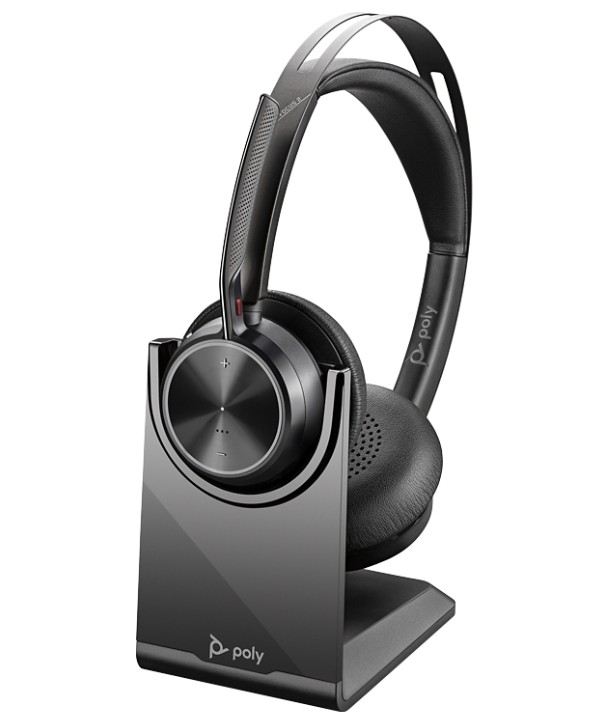 POLY 213727-01 - VOYAGER FOCUS 2 UC,VFOCUS2 C USB-A,CHARGE STAND,WW