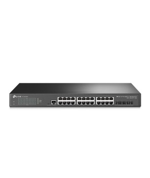 TP-Link TL-SG3428X - Switch gestionable JetStream de 24 puertos Gigabit L2 + con 4 ranuras SFP + de 10 GE