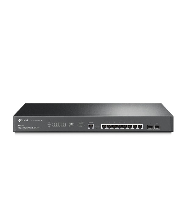 TP-LINK TL-SG3210XHP-M2 - Mng. Switch 8 puertos × 2.5G PoE+, 2 x 10G SFP+