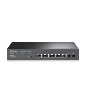Switch 10 puertos Gigabit, 8 x PoE+, 2 × Gb SFP