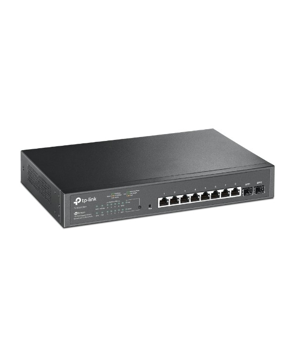 TP-LINK TL-SG2210MP - Switch 10 puertos Gigabit, 8 x PoE+, 2 × Gb SFP