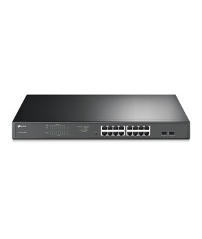 Switch 16 puertos Gigabit PoE+, 2xSFP