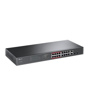 Switch 16 Puertos PoE+ de 10/100Mbps, 2xGb, 2xSFP 2