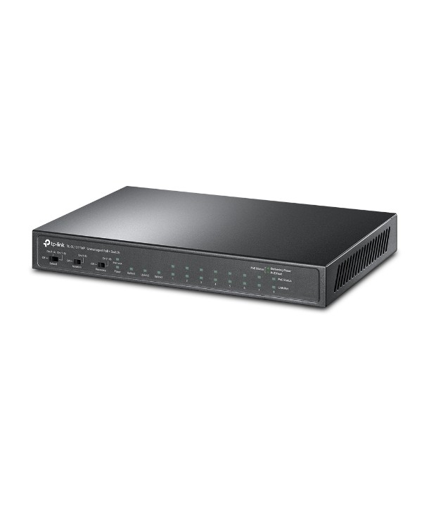 TP-LINK TL-SL1311MP - Switch Escritorio 8 puertos 10/100Mbps, 8xPoE+