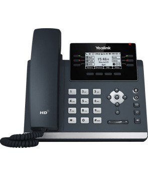 Yealink SIP- T42U - Teléfono de sobremesa hasta 12 cuentas SIP - PoE